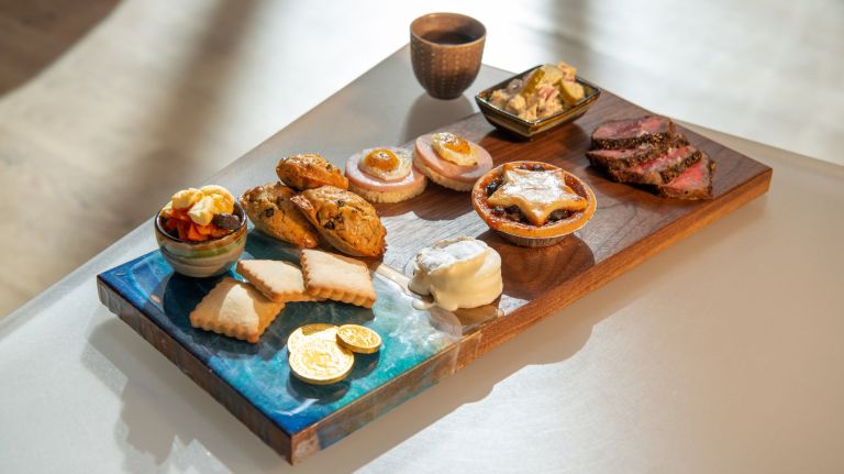 The Morgan Caf&eacute;'s "Tolkien: Maker of Middle-earth," exhibit now has a full "Hobbit" -inspired meal to go with it.