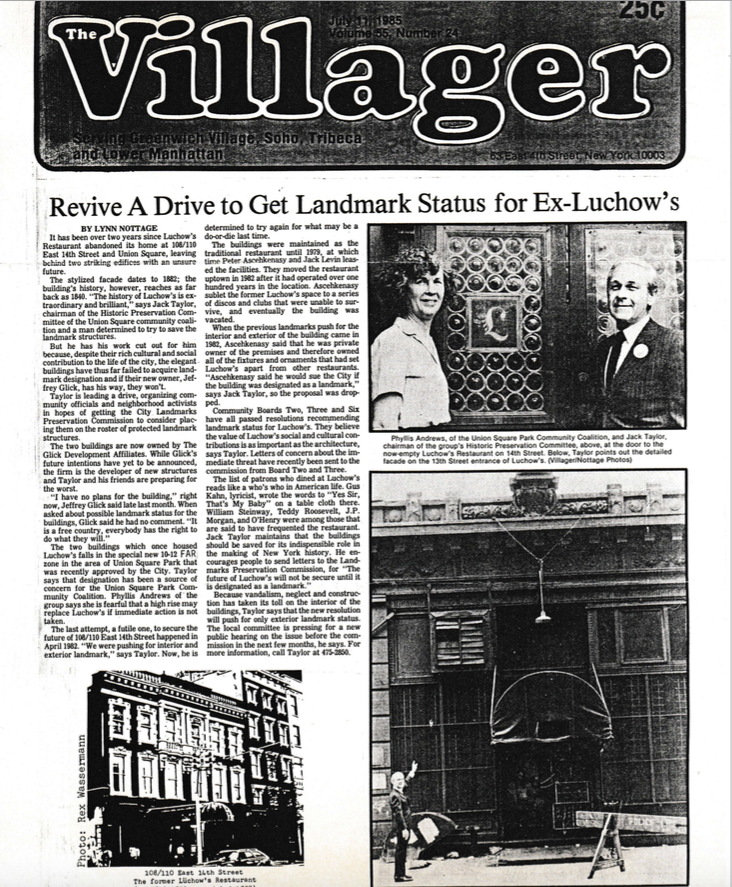 Jack Taylor, 93, preserved Ladies Mile, Tammany 3