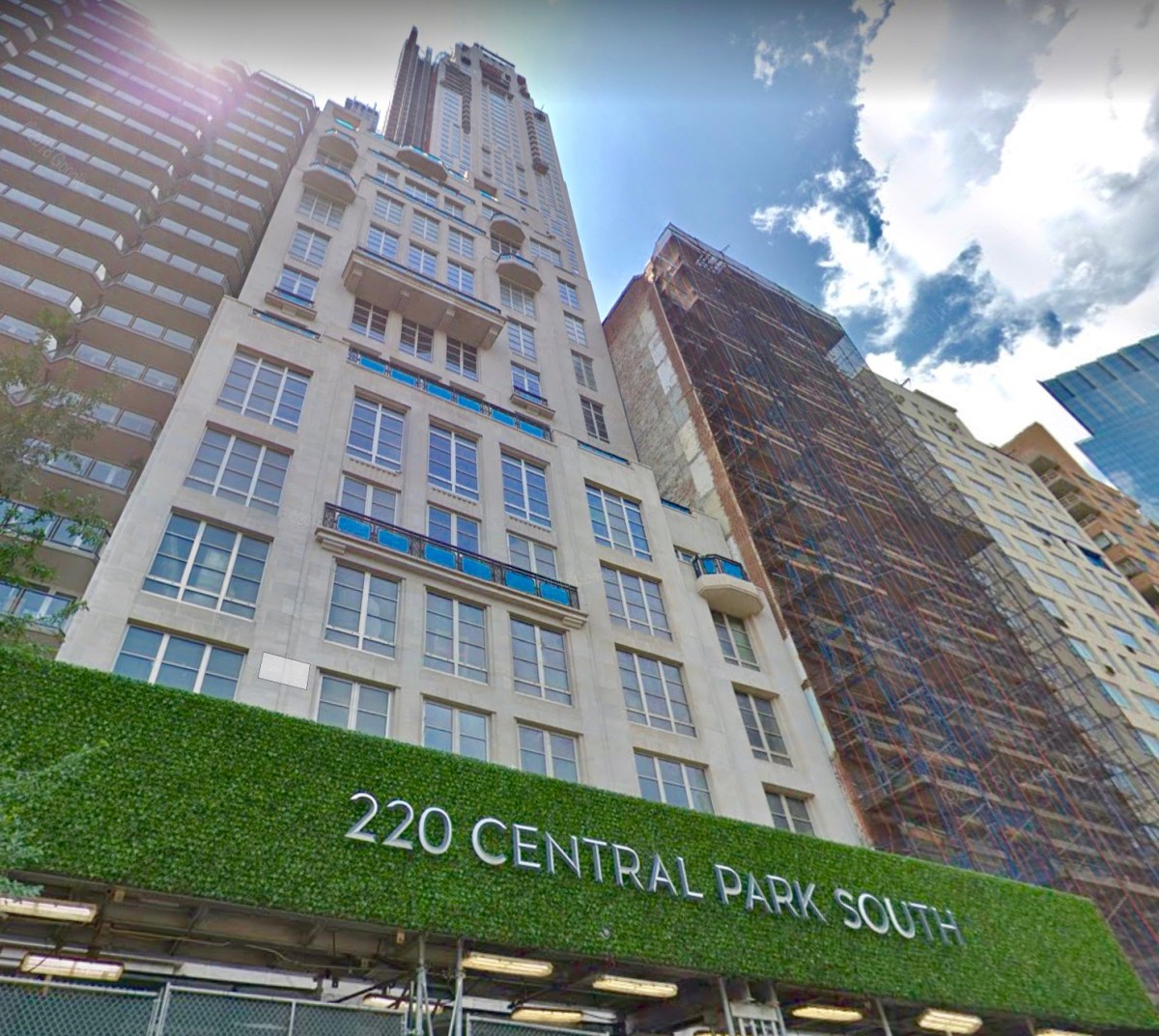 220 Central Park South – from Google Maps