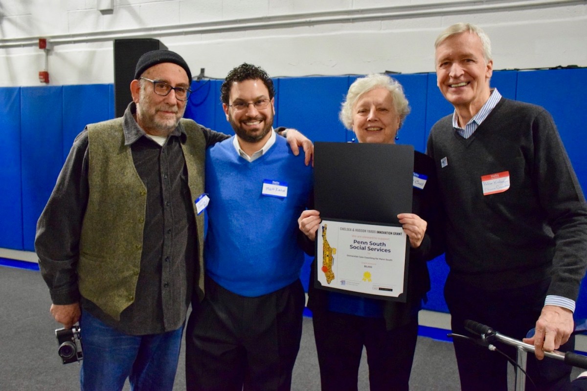 Grant recipient Penn South Social Services – Courtesy Stu Loeser & Co