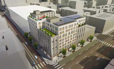HELLS kitchen housing, Ninth Ave. site – courtesy of CetraRuddy