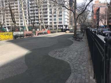 Long View of Mercer Playground