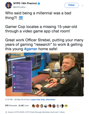 gamer cop
