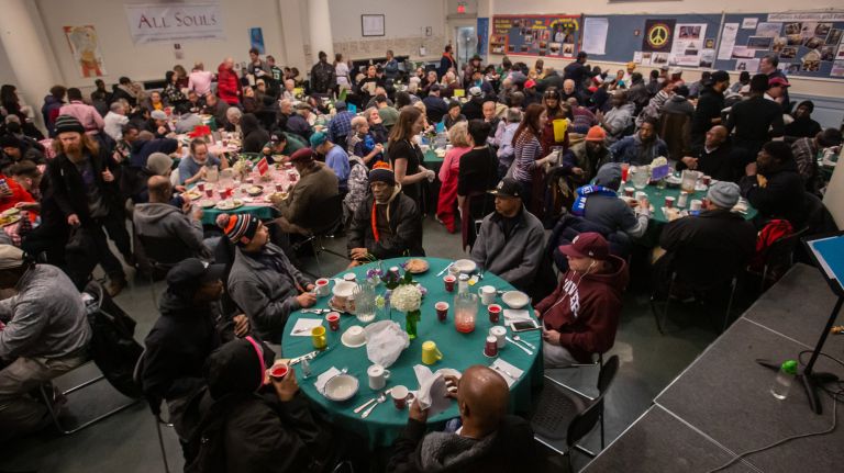 Meal volunteers 'saving lives' with weekly dining escape at UES church 3 Volunteers serve freshly prepared meals every Monday at 1157 Lexington Ave.