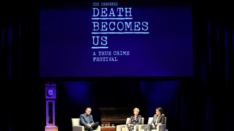 "Death Becomes Us" comes to New York City Tuesday through Sunday.&nbsp;
