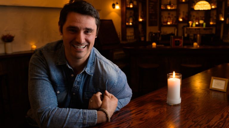 Mike O'Sullivan is the co-owner of Grace's Pub at 252 W. 14th St in Manhattan.