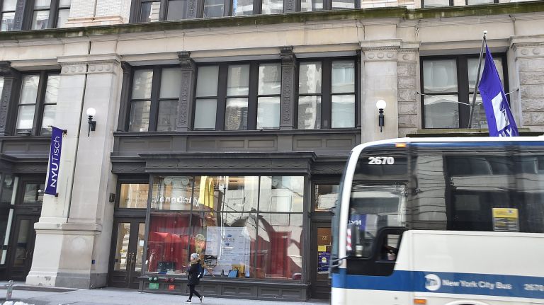 One of the sensors is on the NYU Tisch Building&nbsp;at 721 Broadway in Manhattan.
