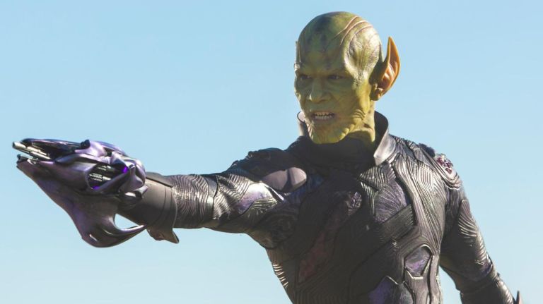 'Captain Marvel' review: Brie Larson a bright spot in lackluster Marvel movie 3 The always great Ben Mendelsohn as the Skrull Talos in "Captain Marvel."