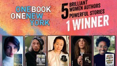 Five books by five women authors were selected as finalists for this year's "One Book, One New York" reading program.