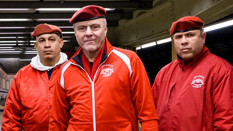 Guardian Angels' subway 'Perv Busters' is symbol of 40-year transformation 3 Founder Curtis Sliwa, center, is joined by members Jose Gonzalez, left, and Benjamin Garcia on the subway platform at 34th Street-Penn Station.
