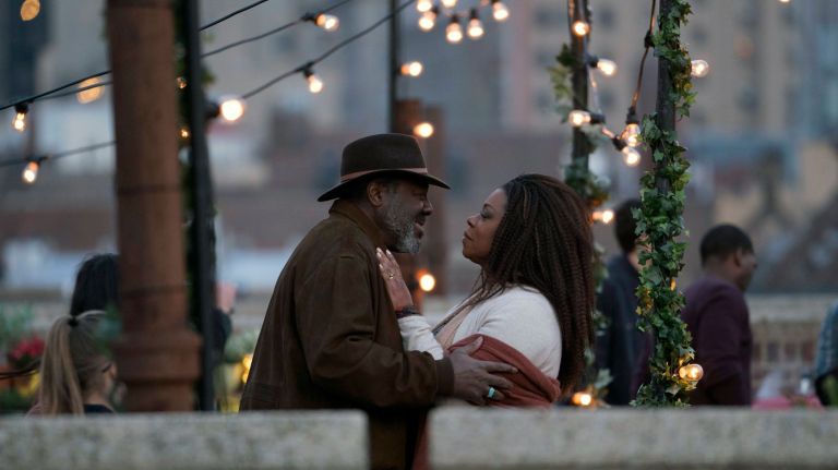 Frankie Faison, "The Village" landlord, with Lorraine Toussaint, who portrays his wife. 