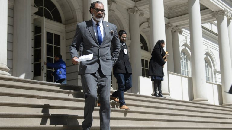 City Councilman Robert Cornegy, Jr. was certified by Guinness World Records as the tallest politician in the world on Wednesday.