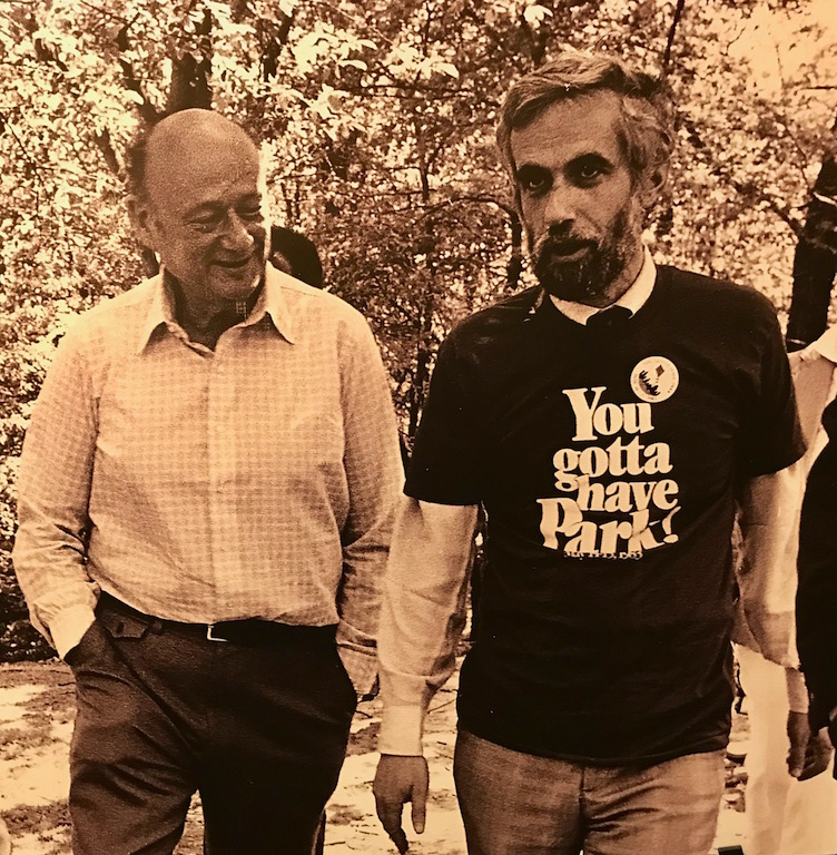 Henry Stern and Ed Koch – from Memorial Service