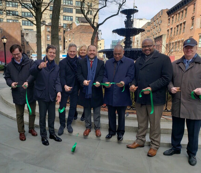 Renovated Jackson Square Park reopens 1