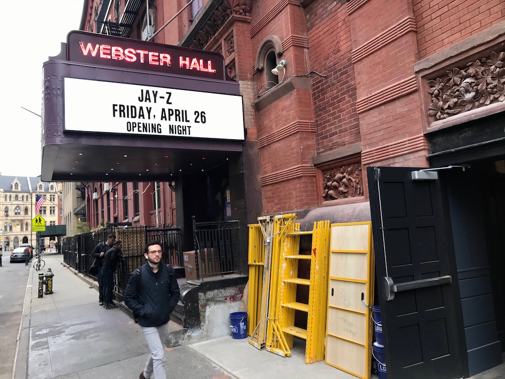 JayZ to rock Webster Hall’s reopening