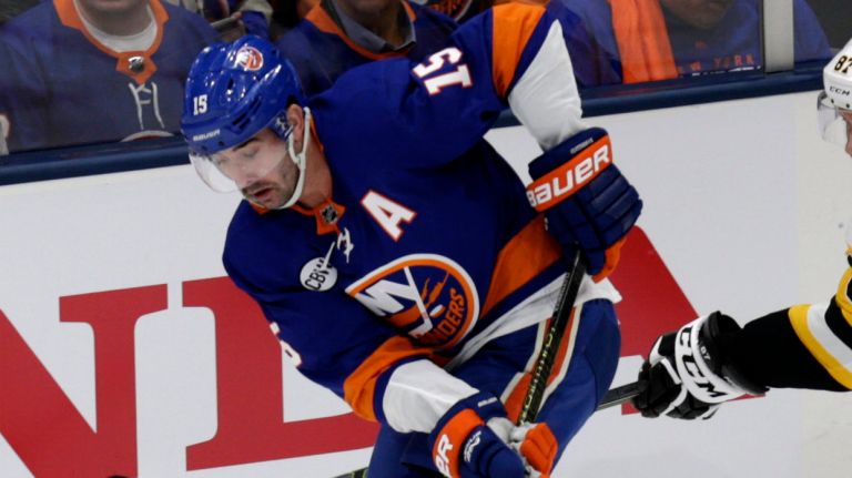 Islanders right wing Cal Clutterbuck suffered a lower body injury during the Penguins series, but should be good to go for Game 1 against Carolina.
