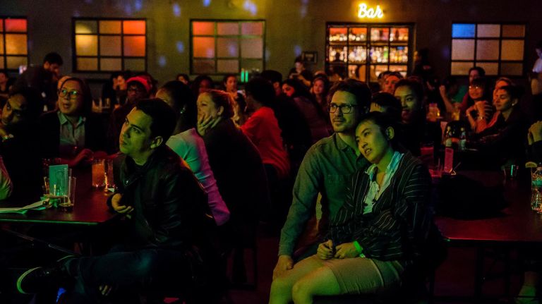 It's just jokes at phone-free Brooklyn comedy series 6 No one had to be called out at the first show for using their phone.