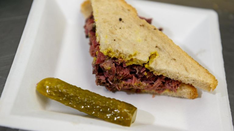 Berg's Pastrami is all about, yes, pastrami sandwiches.