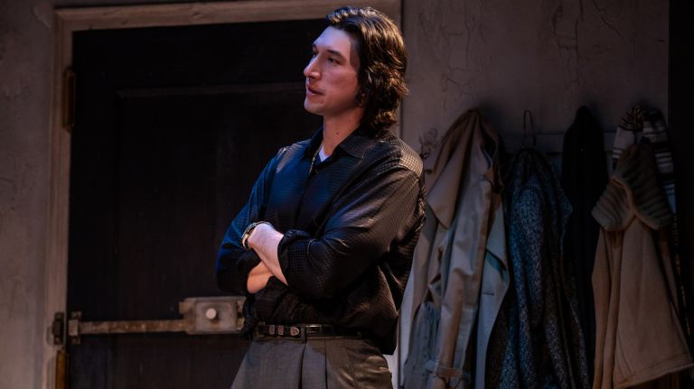 Adam Driver appears as Pale in the Broadway revival of "Burn This."&nbsp;