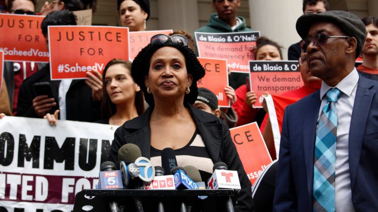 Father of Brooklyn man who died in a police-involved shooting upset that&nbsp;attorney general's report found officers' actions legally justified.