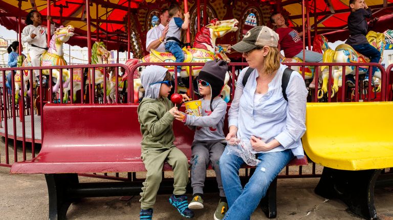 Luna Park's opening day drew longtime fans and newcomers alike