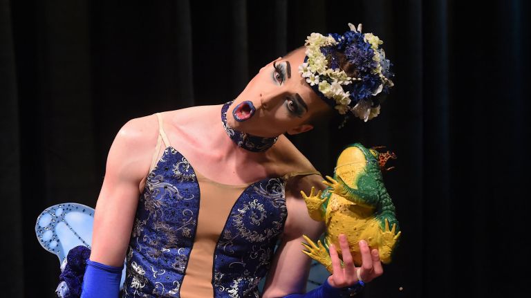 Coney Island's Nerdlesque festival puts pop culture-inspired 'fantasies' on display 3 Paris Original, a three-time Burlesque Hall of Fame winner and headliner of the festival, searches for his frog prince.