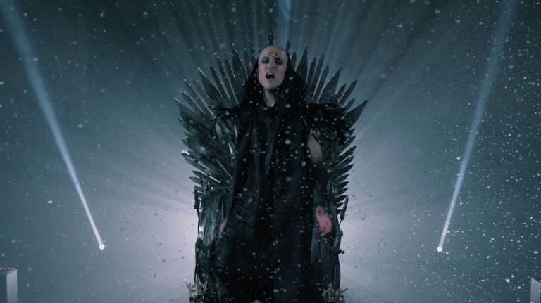Corvyx, of Staten Island, appears as the Three-Eyed Raven in his "Game of Thrones"-themed music video.&nbsp;