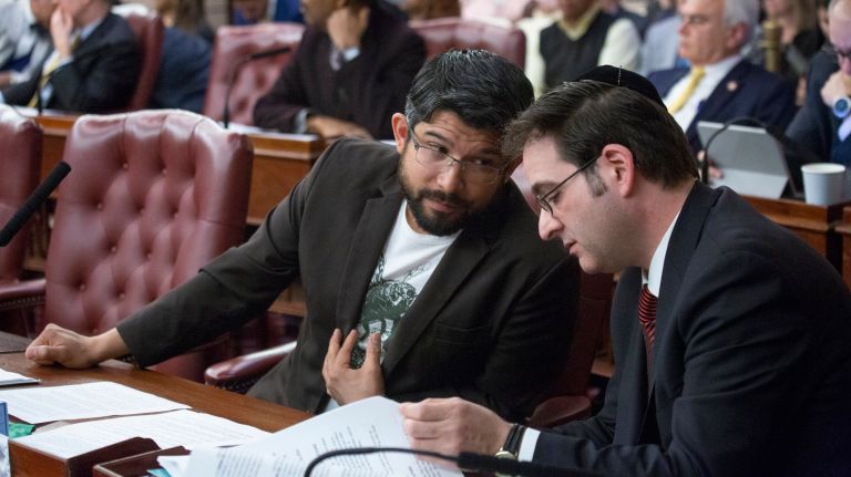 NYC councilman who said 'Palestine does not exist' loses panel seat 2 Councilman Kalman Yeger, right, was removed from his position on the City Council's immigration committee Tuesday following weeks of anti-Palestine tweets and rhetoric.