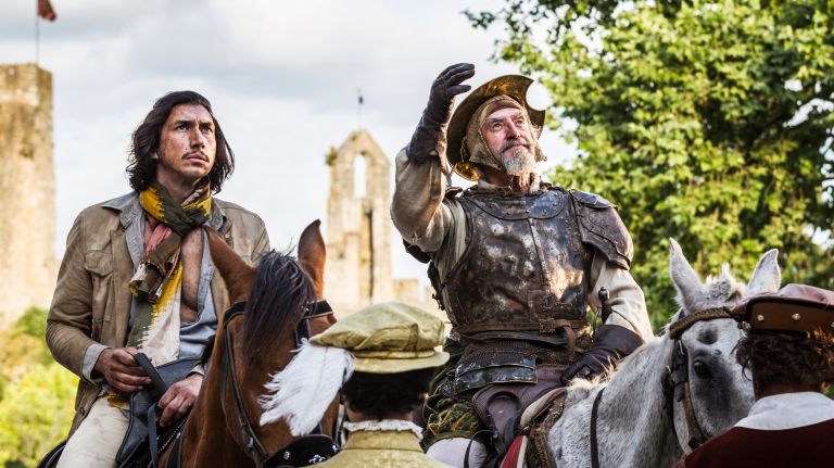 Toby (Adam Driver) and Javier (Jonathan Pryce) in "The Man Who Killed Don Quixote." 