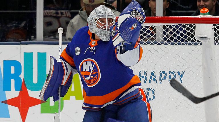 Robin Lehner ranked third in the NHL