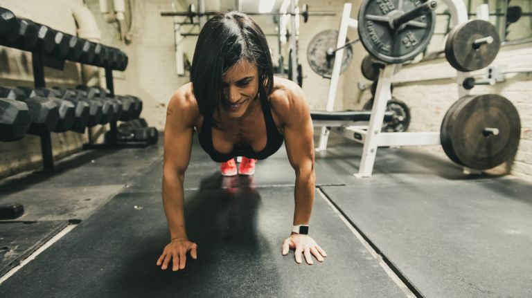 She trains seven days a week, twice a day starting at 5 a.m.&nbsp;with a 45-minute cardio session and a 45-minute weight training session before work and then a second&nbsp;45-minute cardio session in the afternoon or evening.