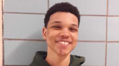 Allen Arias, a student at the Ronald Edmonds Learning Center, MS 113 in Fort Greene, Brooklyn.