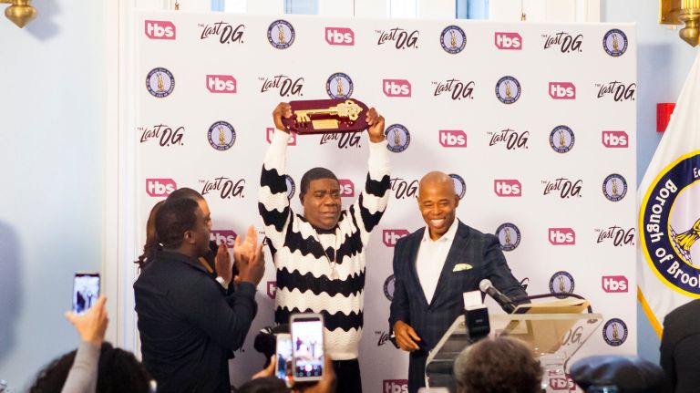 Tracy Morgan&nbsp;received the "Key to Brooklyn