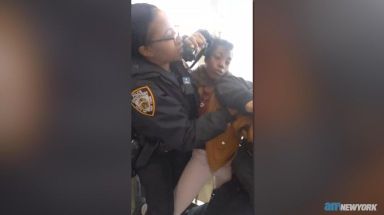 Officer strikes woman multiple times during arrest in Queens, video shows