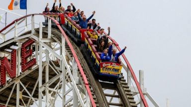 Luna Park opening day welcomes screaming Cyclone riders for 92nd anniversary