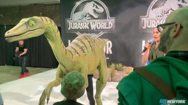 Jurassic World Live’s life-like dinosaurs make an entrance