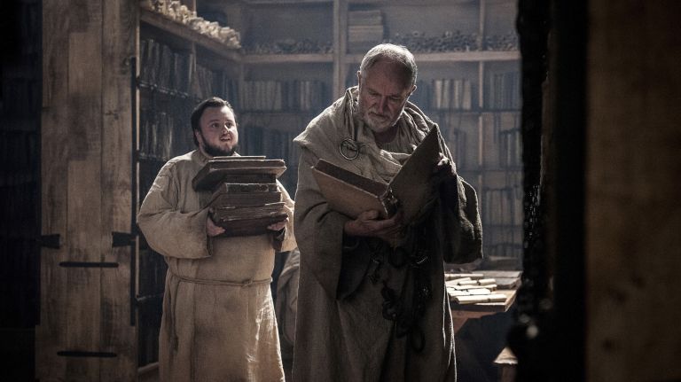 Samwell trained in the Citadel for much of the seventh season of "Game of Thrones."