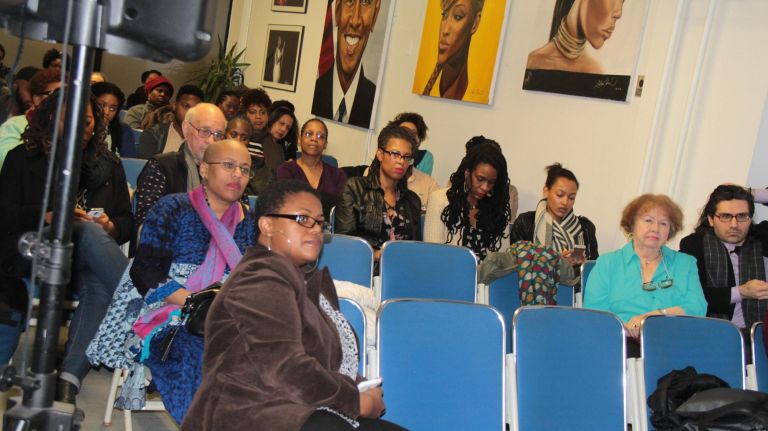 A café for black indie film and music is coming to Harlem this summer 3 ImageNation's Raw Space has served as a community space for film screenings, director talks, art exhibits and much more. Kgama is pictured in the brown jacket.
