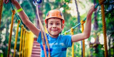 sponsored zipline