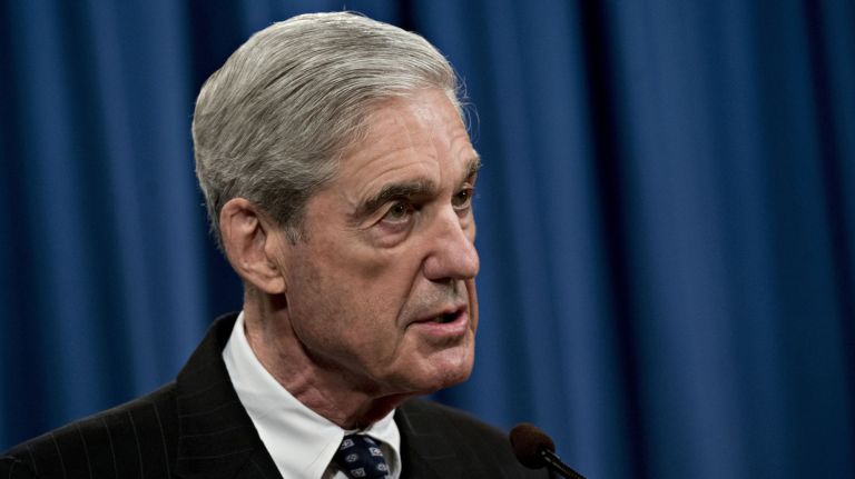 Special Counsel Robert Mueller speaks at the Department of Justice in Washington on May 29, 2019.
