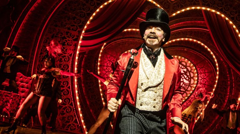 Danny&nbsp;Burstein&nbsp;as Harold Zidler in "Moulin Rouge!"