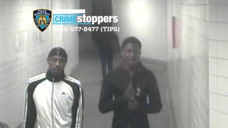 Two men fired&nbsp;shots at another person in the Franklin Avenue subway station in Crown Heights&nbsp;on May 21, police said.
