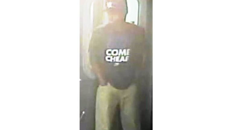 Police released this surveillance image, purportedly of&nbsp;Isaiah Thompson, riding on the back of a subway train shortly before the emergency brake was pulled. &nbsp;