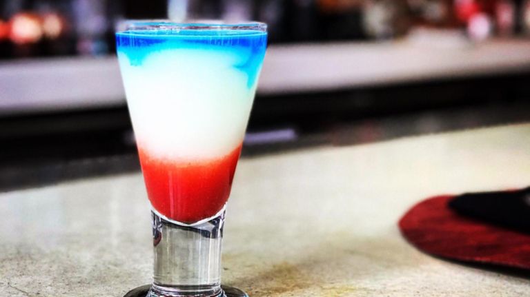 Dos Caminos wants to make sure everyone can show off their patriotism on Memorial Day weekend wtih their special red, white, and blue frozen margarita. 
