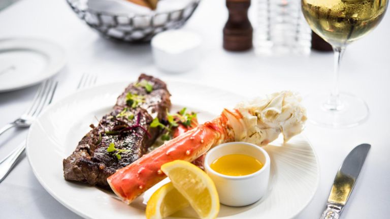 The Palm is preparing for Memorial Day with crab legs, steak, and plenty of drinks. 