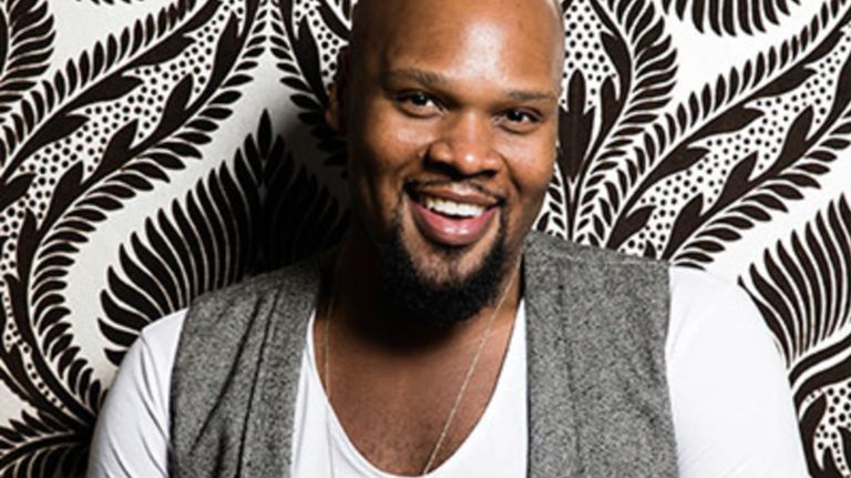 Michael James Scott appears on Broadway as "Aladdin's" Genie.&nbsp;