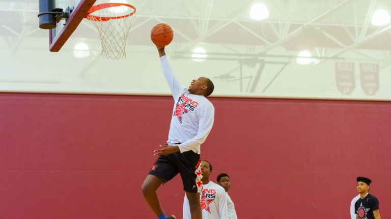 Rising Stars basketball program helps nearly 40 student athletes earn scholarships 3 Ryan Washington, 17, a senior at Holy Cross High School, measures success by being able to provide for his family.