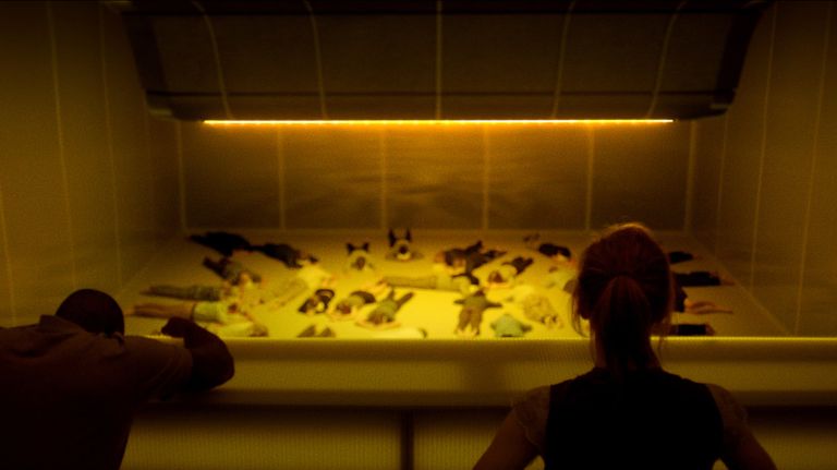 A scene from  the Swedish sci-fi drama "Aniara."