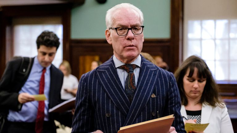 Proposed fur ban sparks heated debate, protests at City Council hearing 3 Style guru Tim Gunn voices his support of the proposed fur ban in front of the City Council Wednesday.
