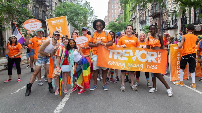 The Trevor Project offers suicide prevention services to young people who identify as LGBTQ.